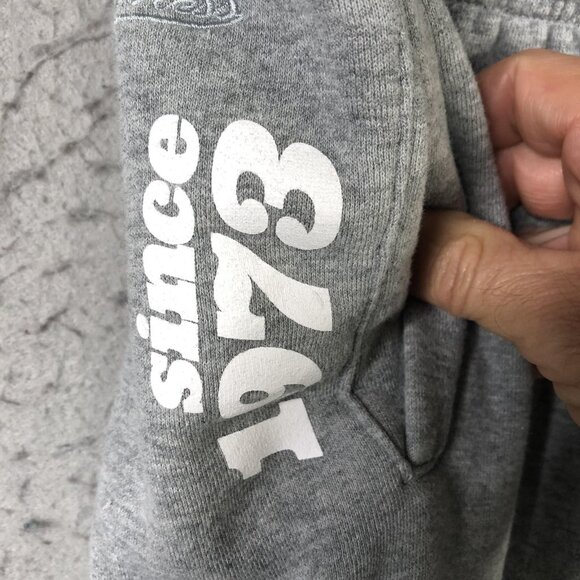 San Antonio Spurs Sweatpants Mens XL Gray NBA Basketball Mitchell & Ness 50th - Picture 15 of 16